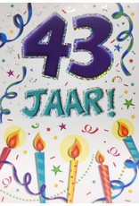 ARTIGE Kaart - That funny age - 43 Jaar - AT1035-E