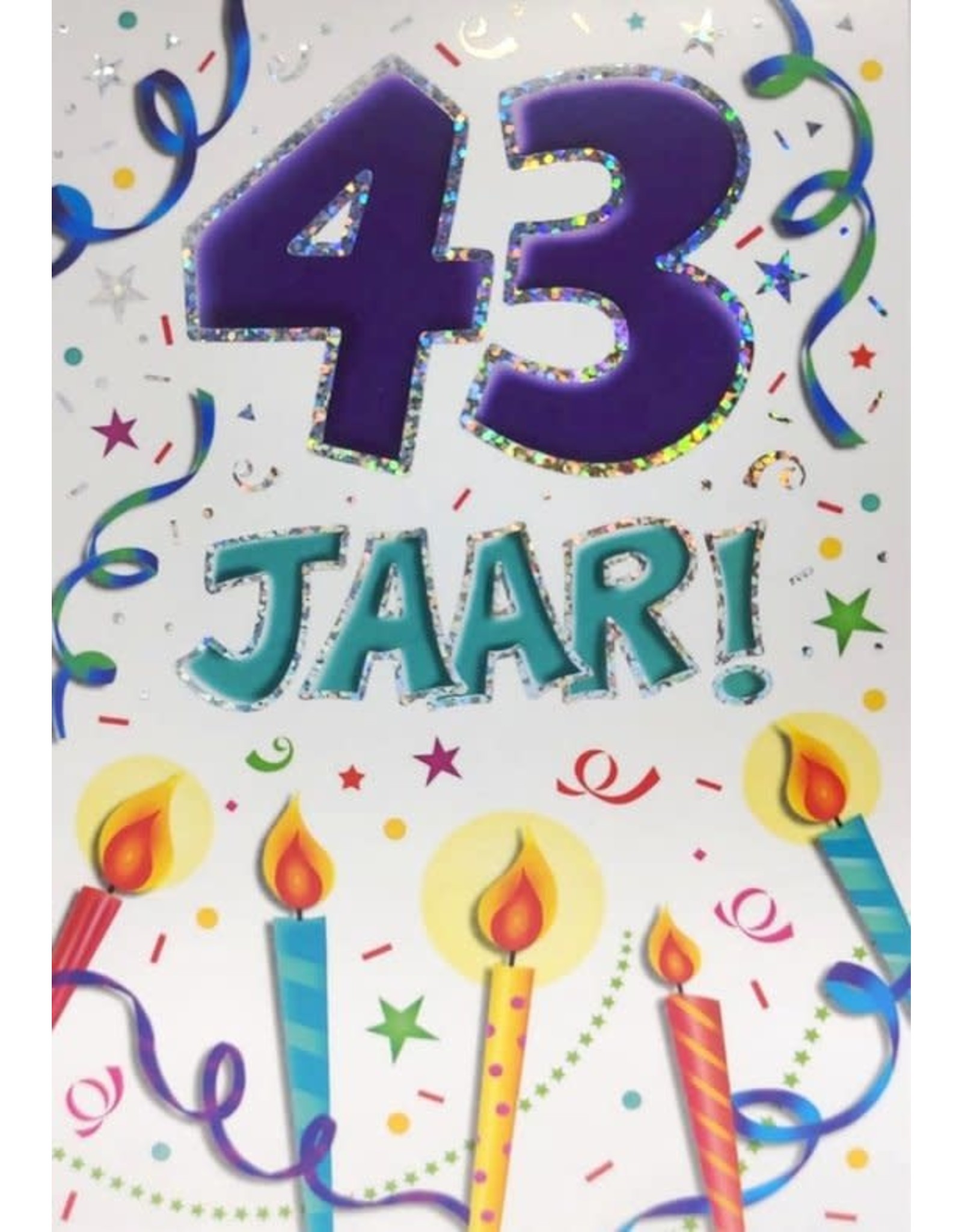 ARTIGE Kaart - That funny age - 43 Jaar - AT1035-E