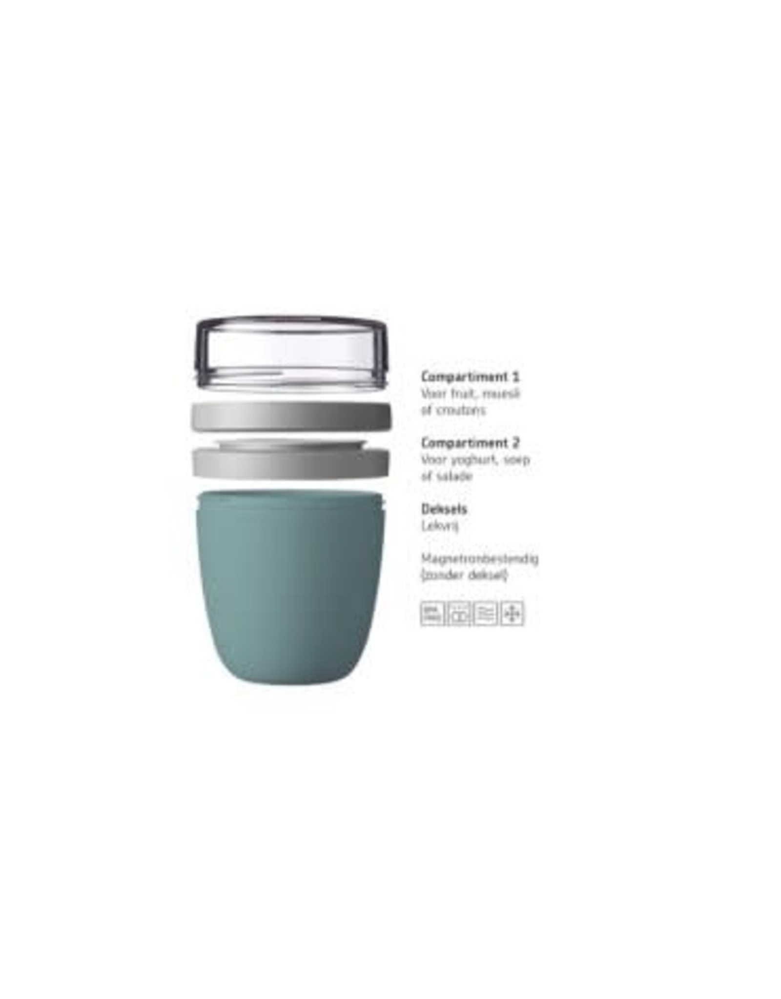 MEPAL Mepal Lunchpot Ellipse mini - Nordic green