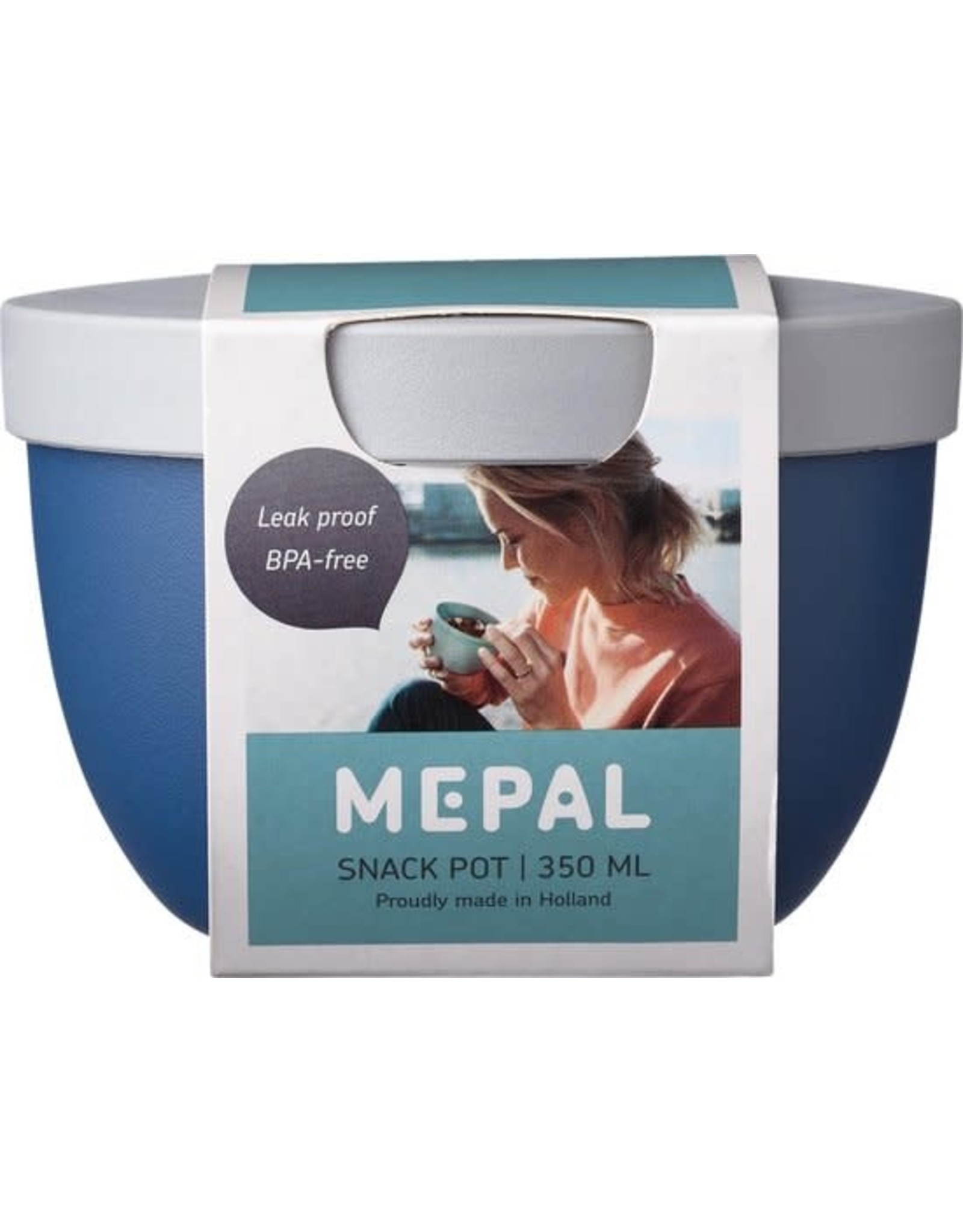 MEPAL Mepal snackpot ellipse nordic denim 350 ml