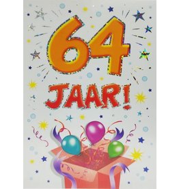 ARTIGE Kaart - That funny age - 64 Jaar - AT1041-F