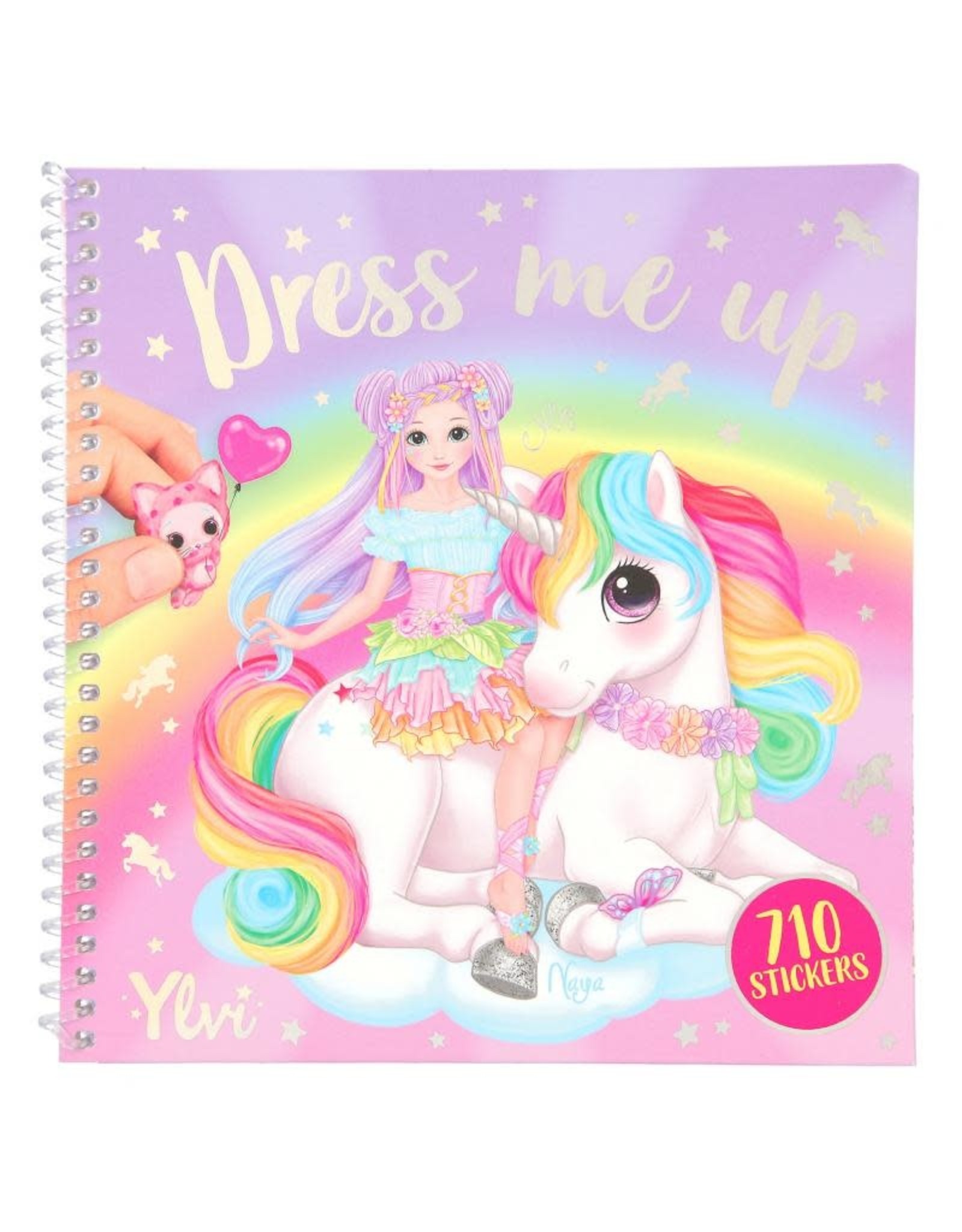 TOPMODEL Ylvi en de Minimoomis Dress Me Up stickerboek