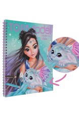 Depesche TOPModel kleurboek met pailletten DRAGON LOVE