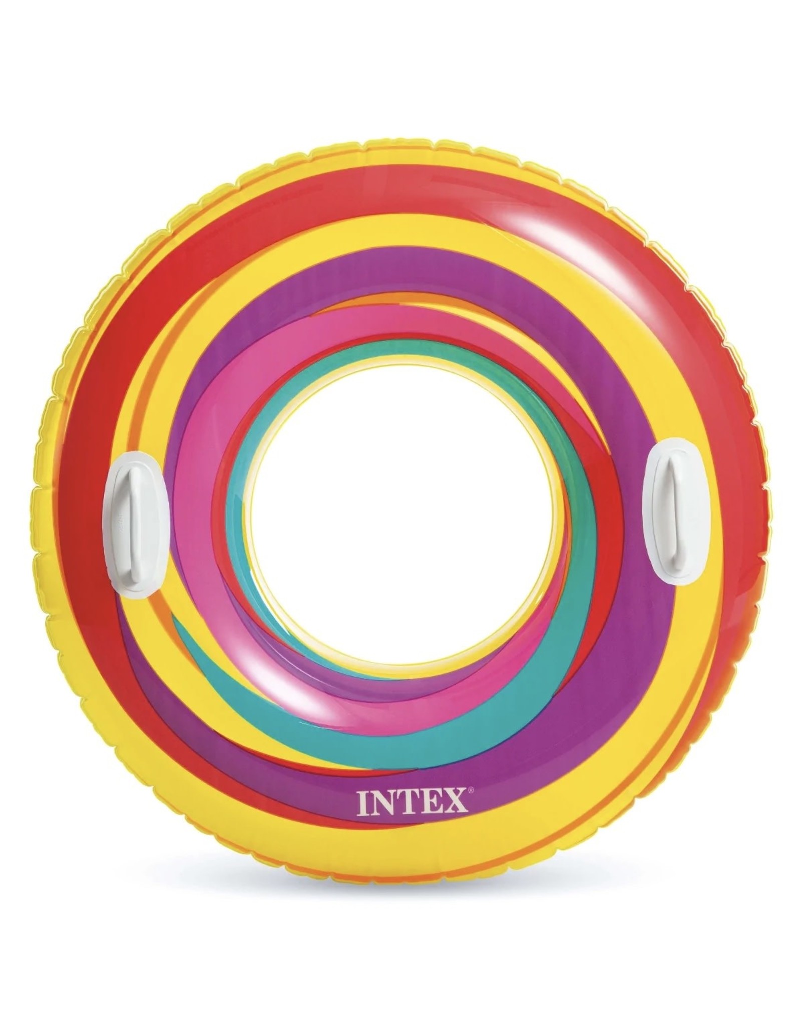 INTEX Sterren zwemband met handgrepen 91cm Roze