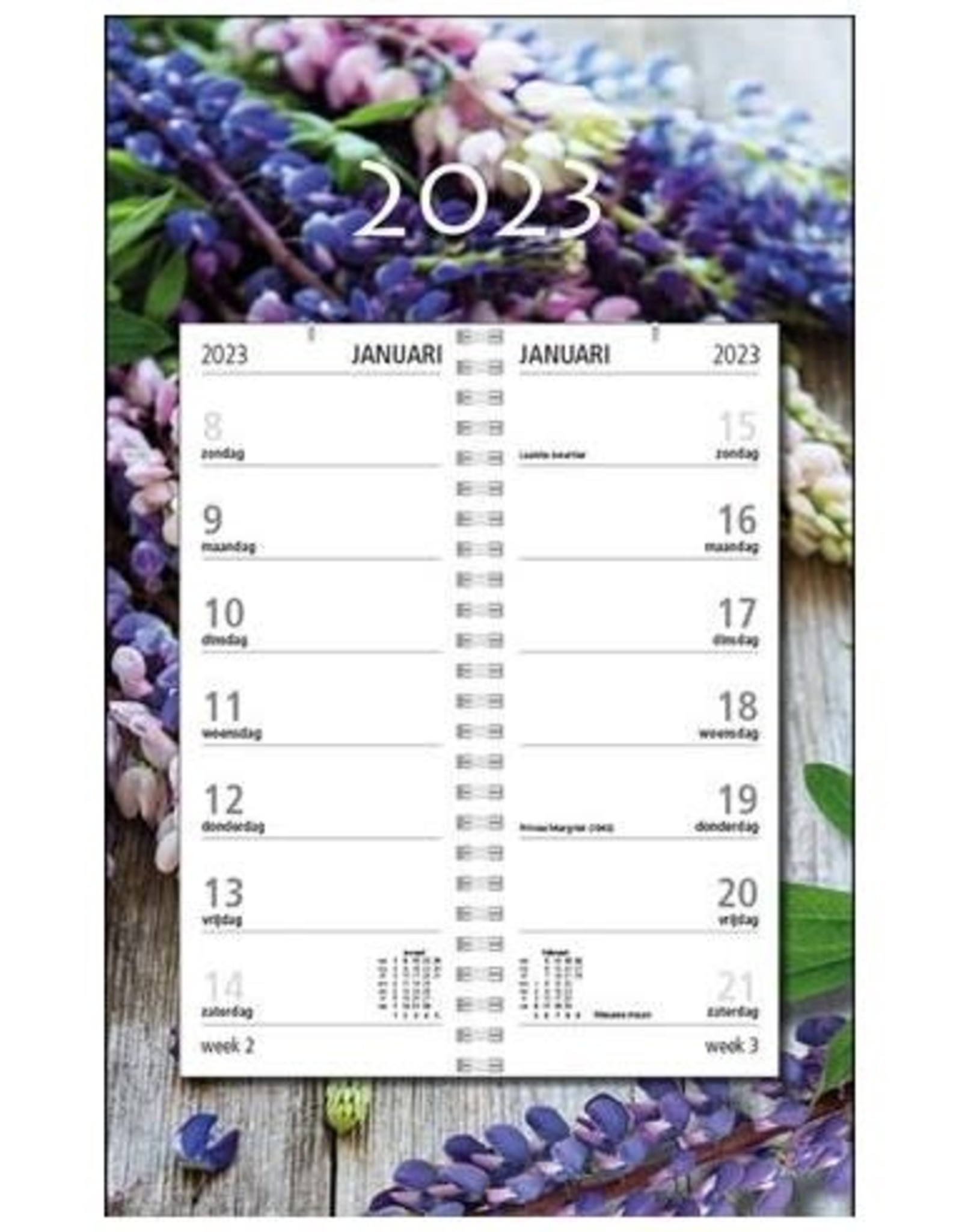 Vertellen venster Artistiek MGP CARDS MGP Omlegweekkalender 2023 zondag - H-BLOK & TOYS