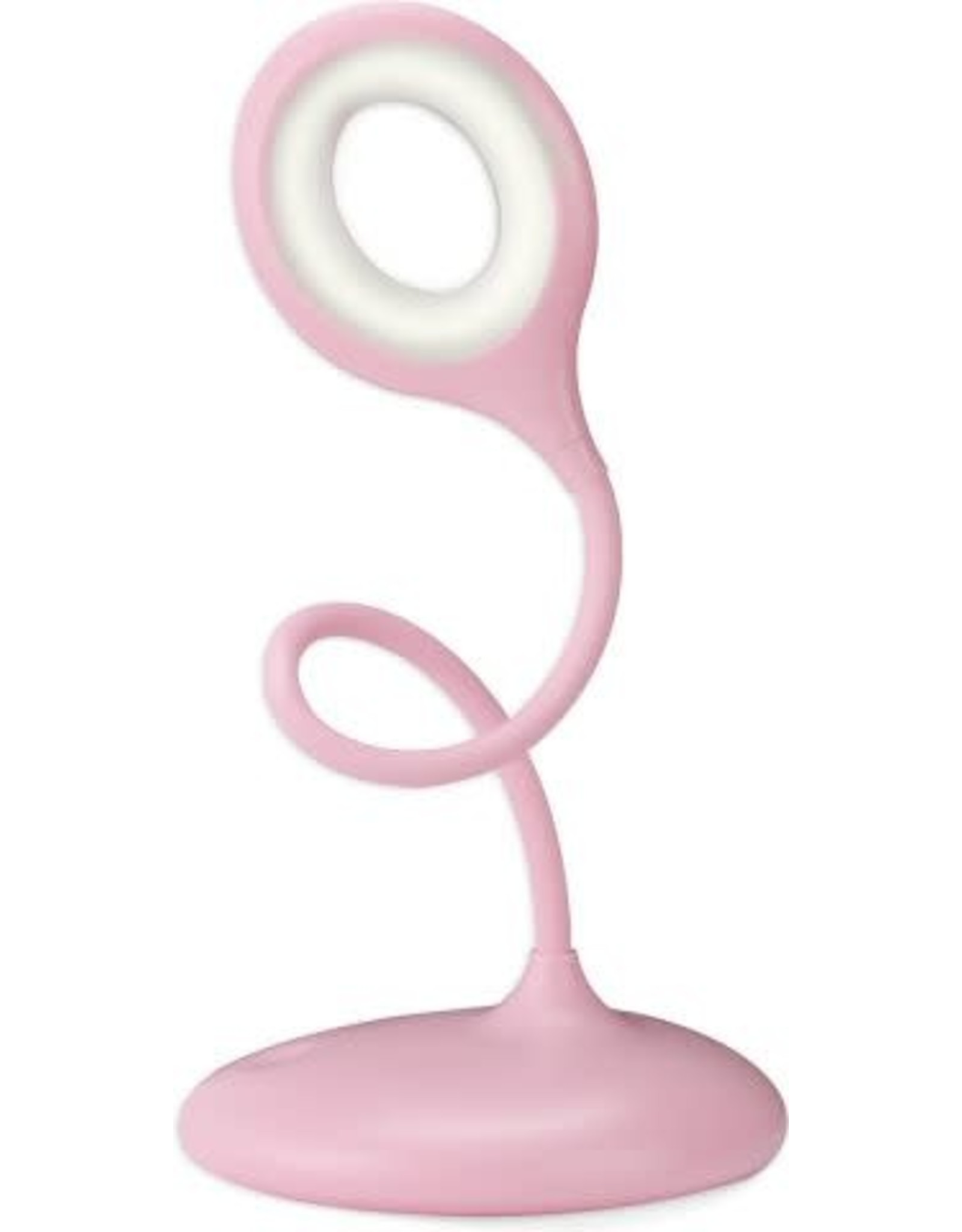 QWARE Flexibele bureaulamp Roze