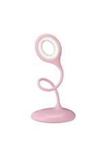 QWARE Flexibele bureaulamp Roze