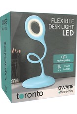 QWARE Qware Bureaulamp Toronto – Blauw