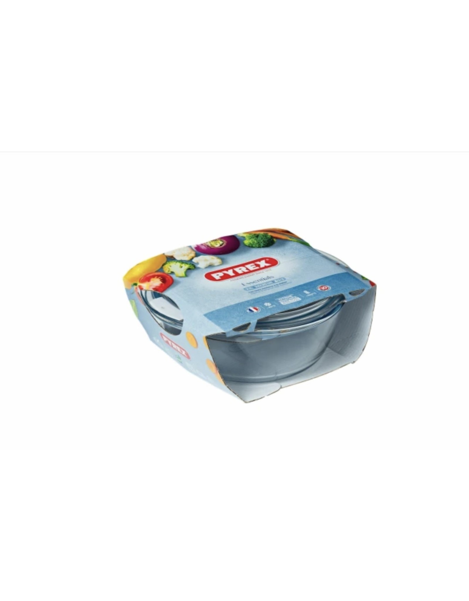 PYREX Pyrex Essentials ovenschaal met deksel 25x20x11cm 2,1L