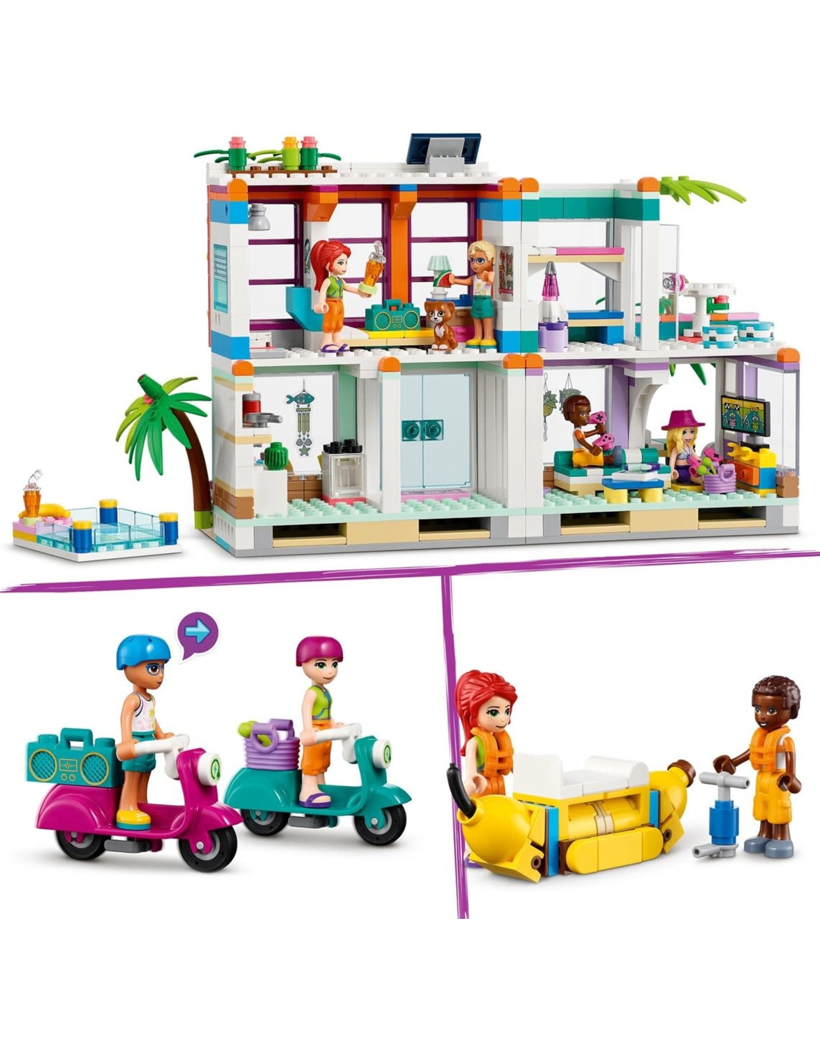 LEGO LEGO Friends vakantie strandhuis 41709