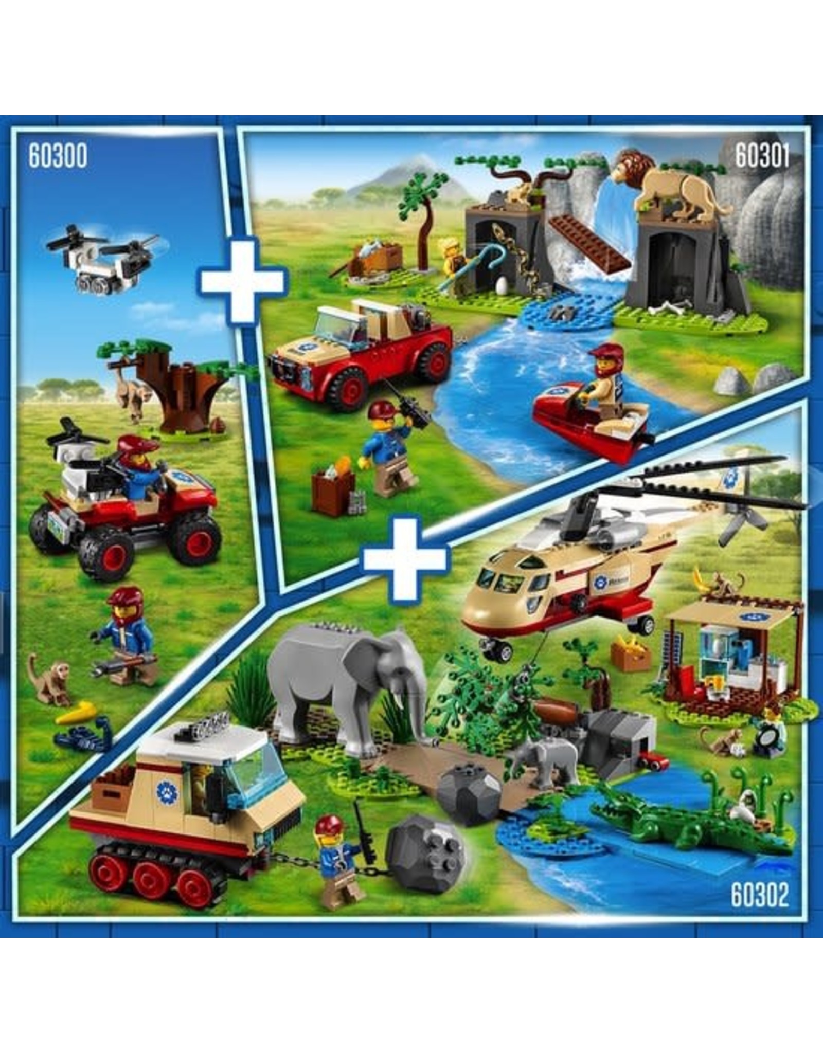 LEGO LEGO City Wildlife Rescue operatie 60302