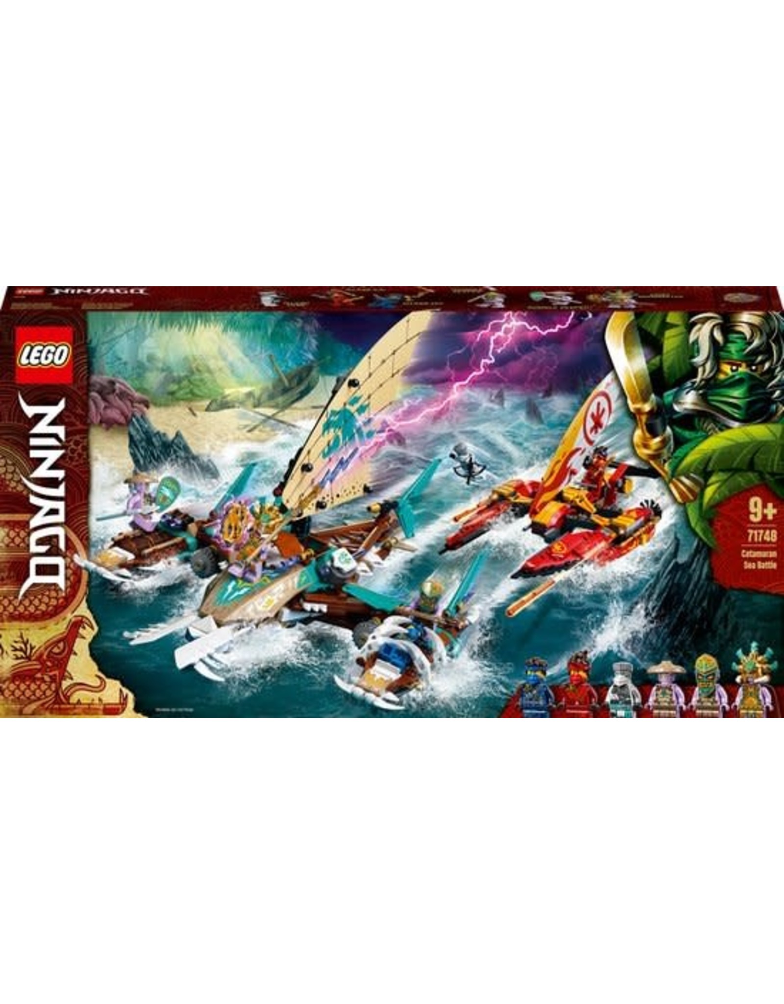 LEGO LEGO NINJAGO Catamaran zeeslag 71748