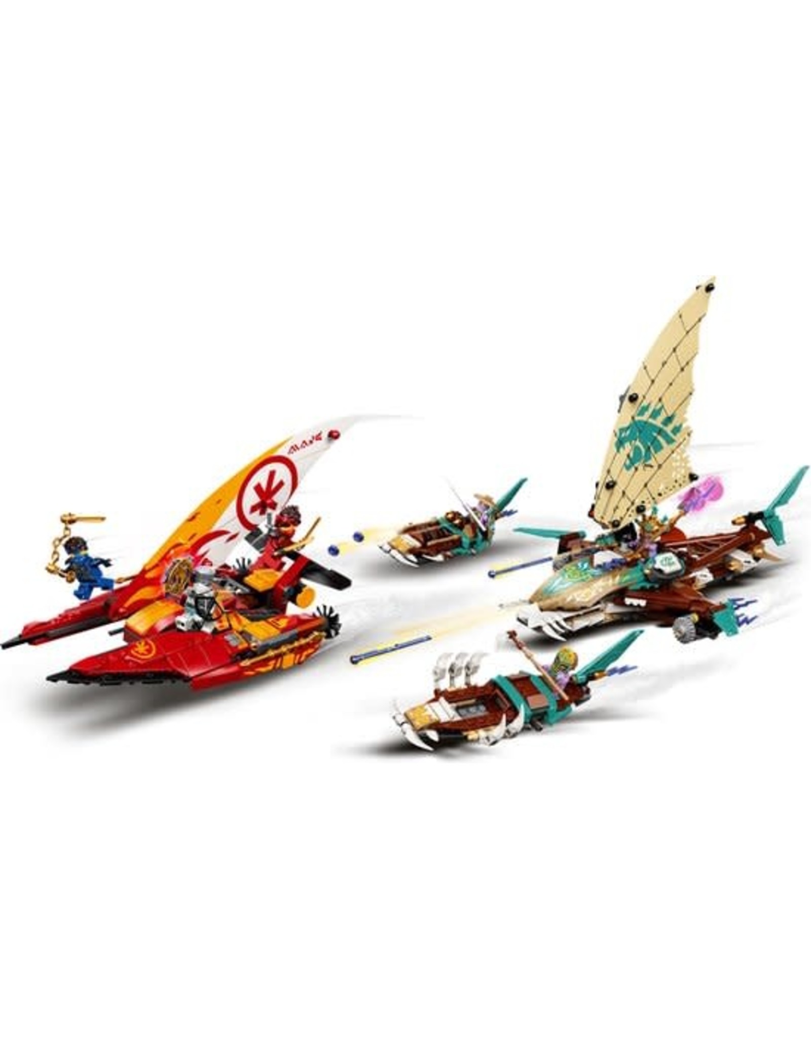 LEGO LEGO NINJAGO Catamaran zeeslag 71748