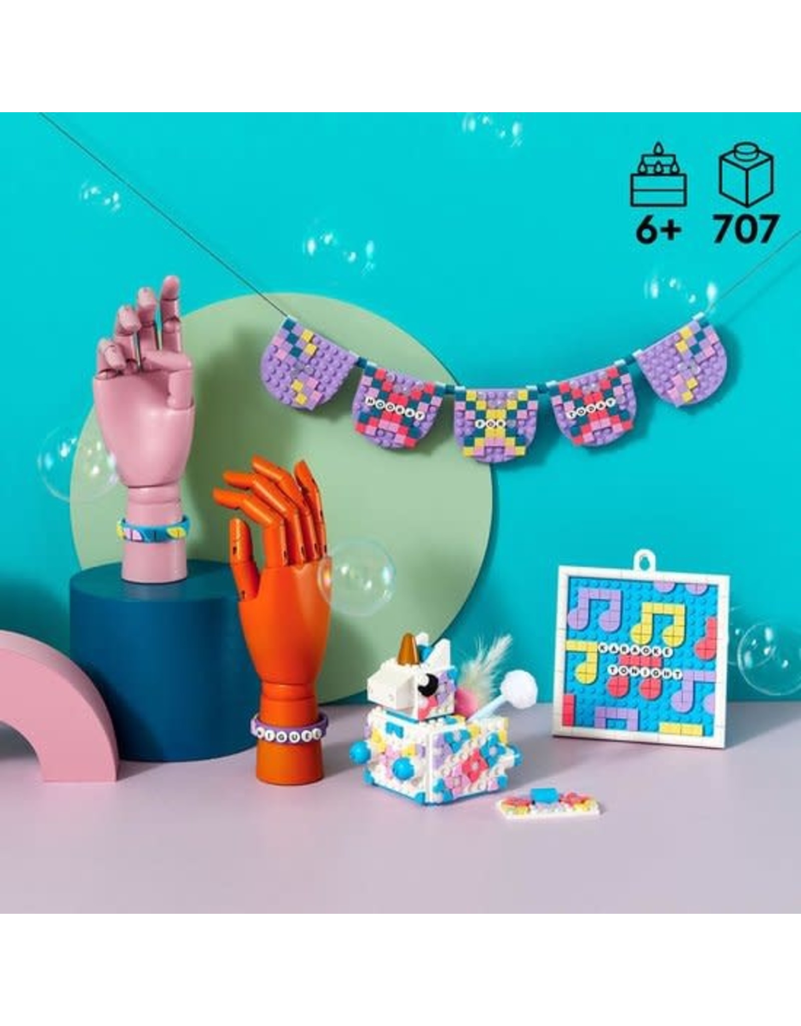 Lego Dots LEGO DOTS Eenhoorn creatieve gezinsset  41962