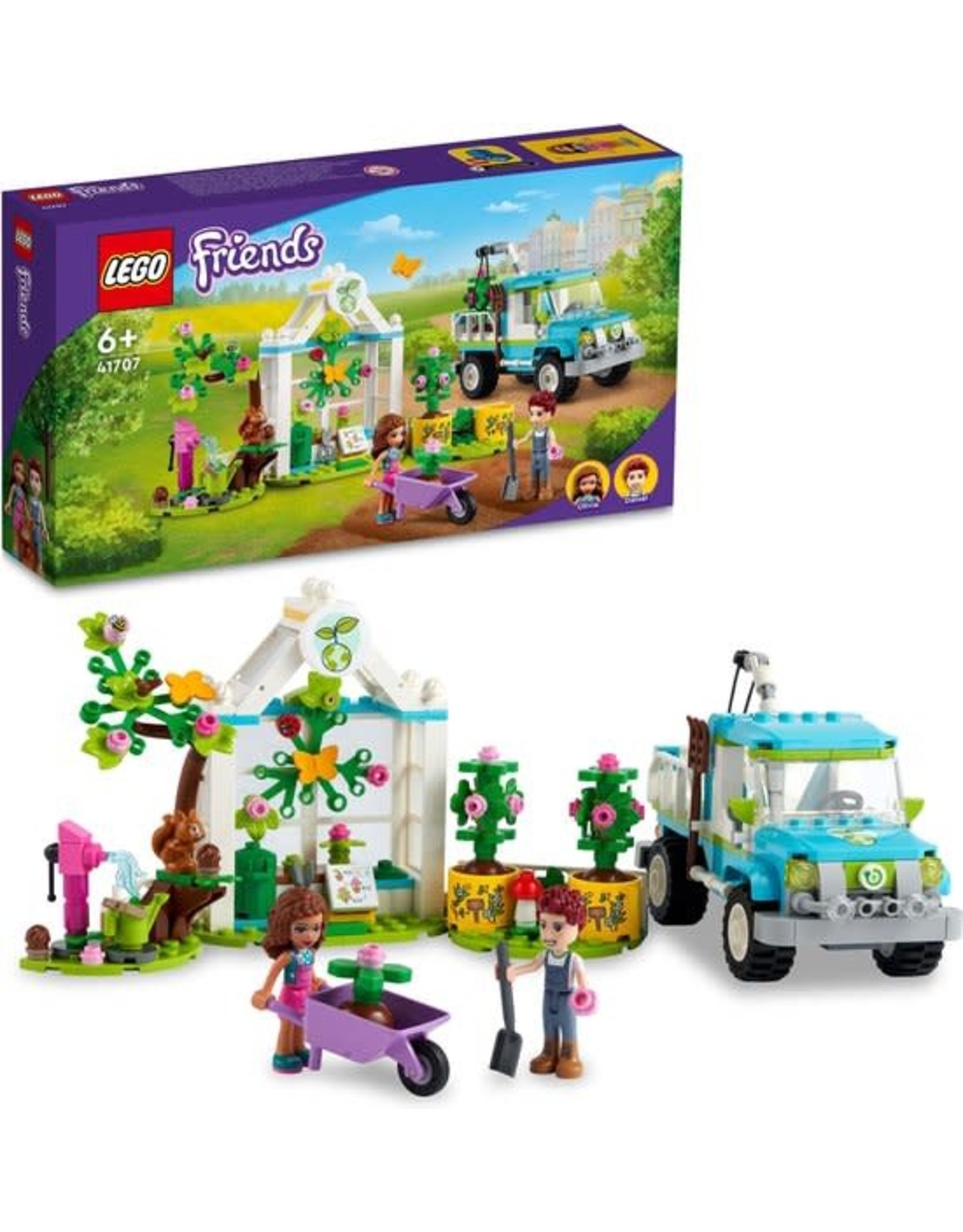 LEGO LEGO Friends bomenplantwagen 41707