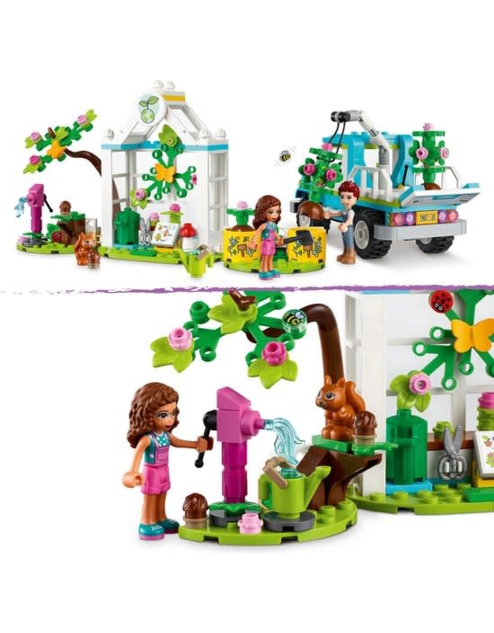 LEGO LEGO Friends bomenplantwagen 41707