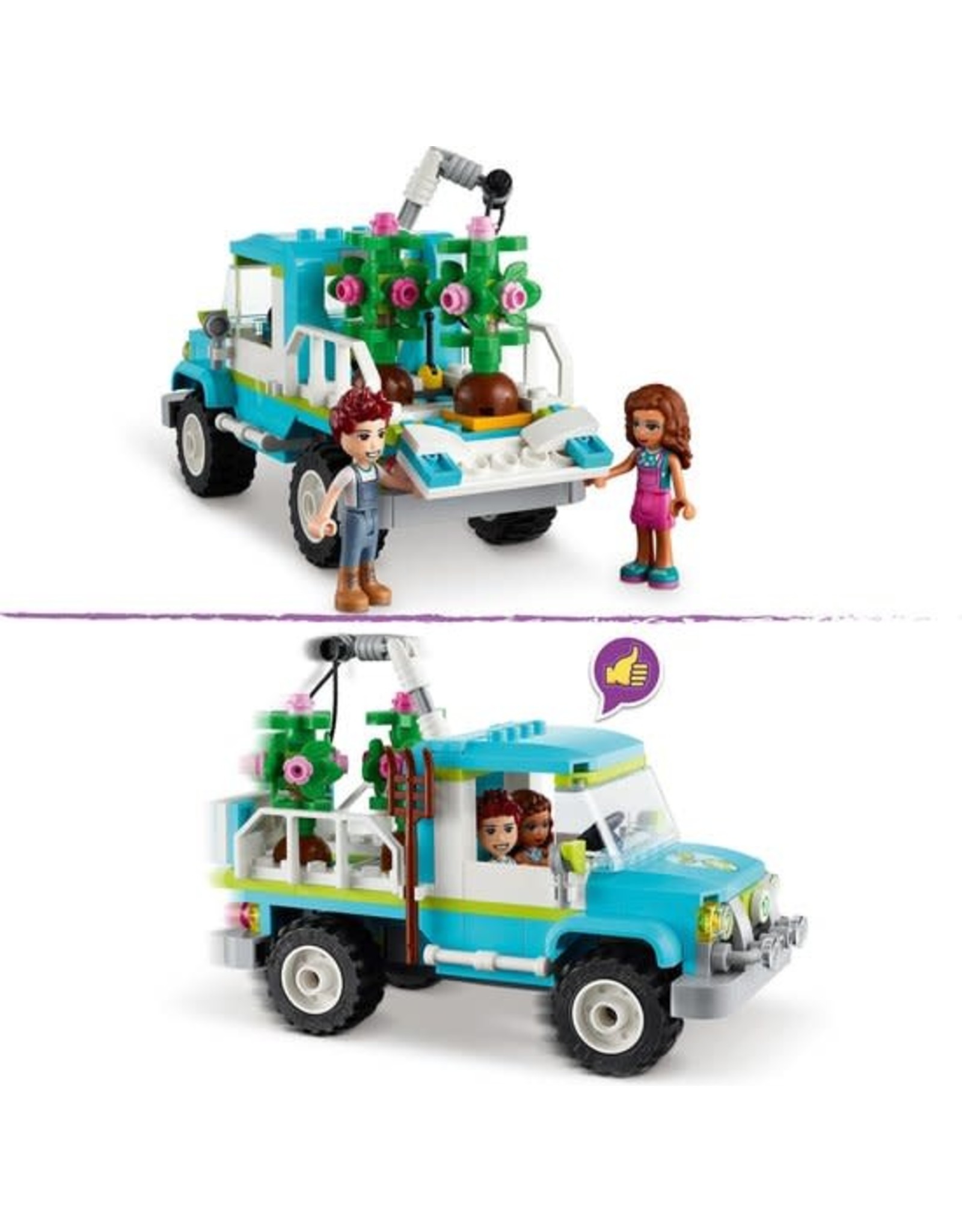 LEGO LEGO Friends bomenplantwagen 41707