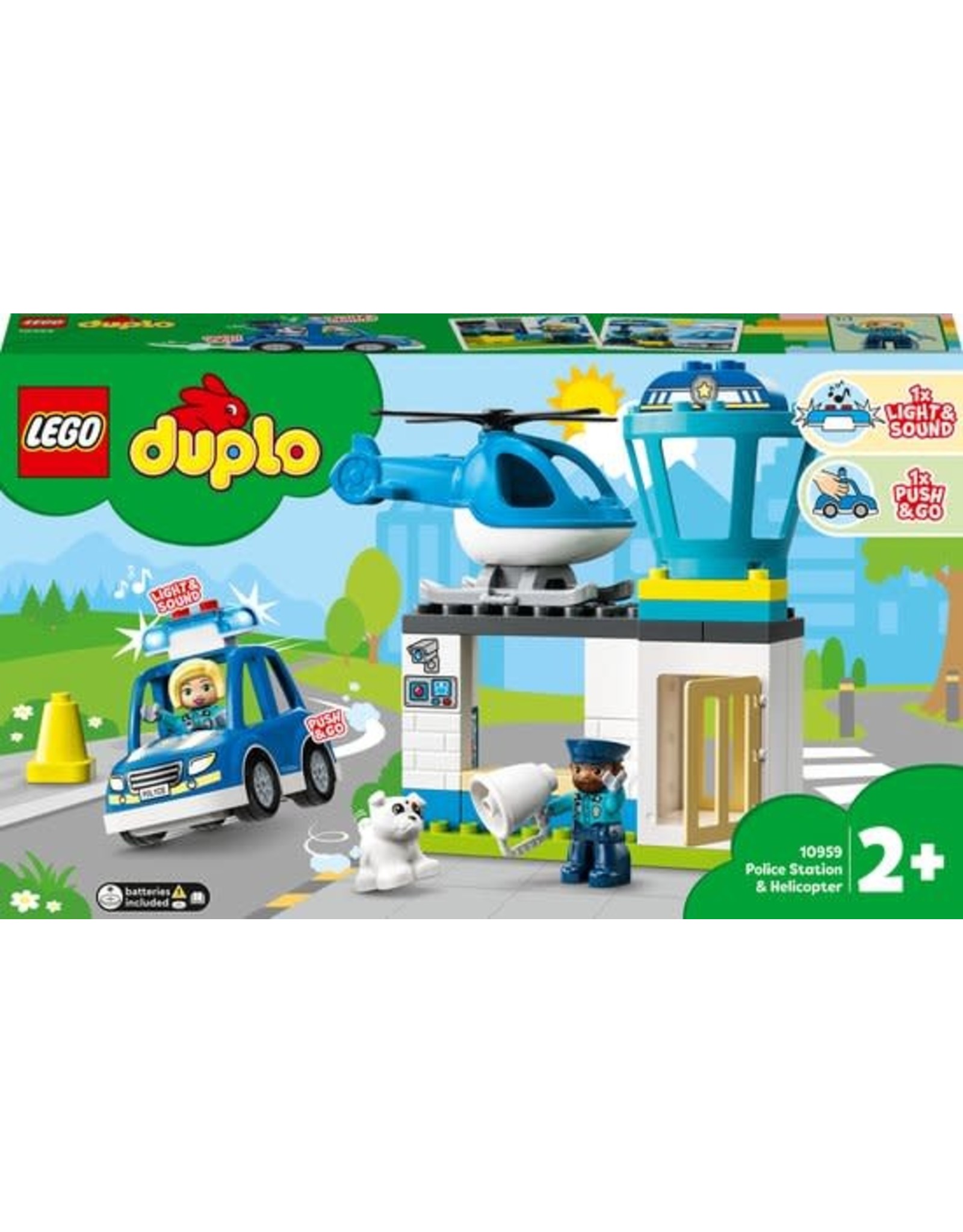 LEGO LEGO DUPLO politiebureau en helikopter 10959