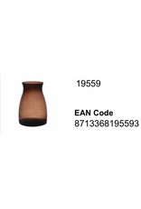 B Living Vaas Essentials Julia bloemenvaas  topaz transp. H20