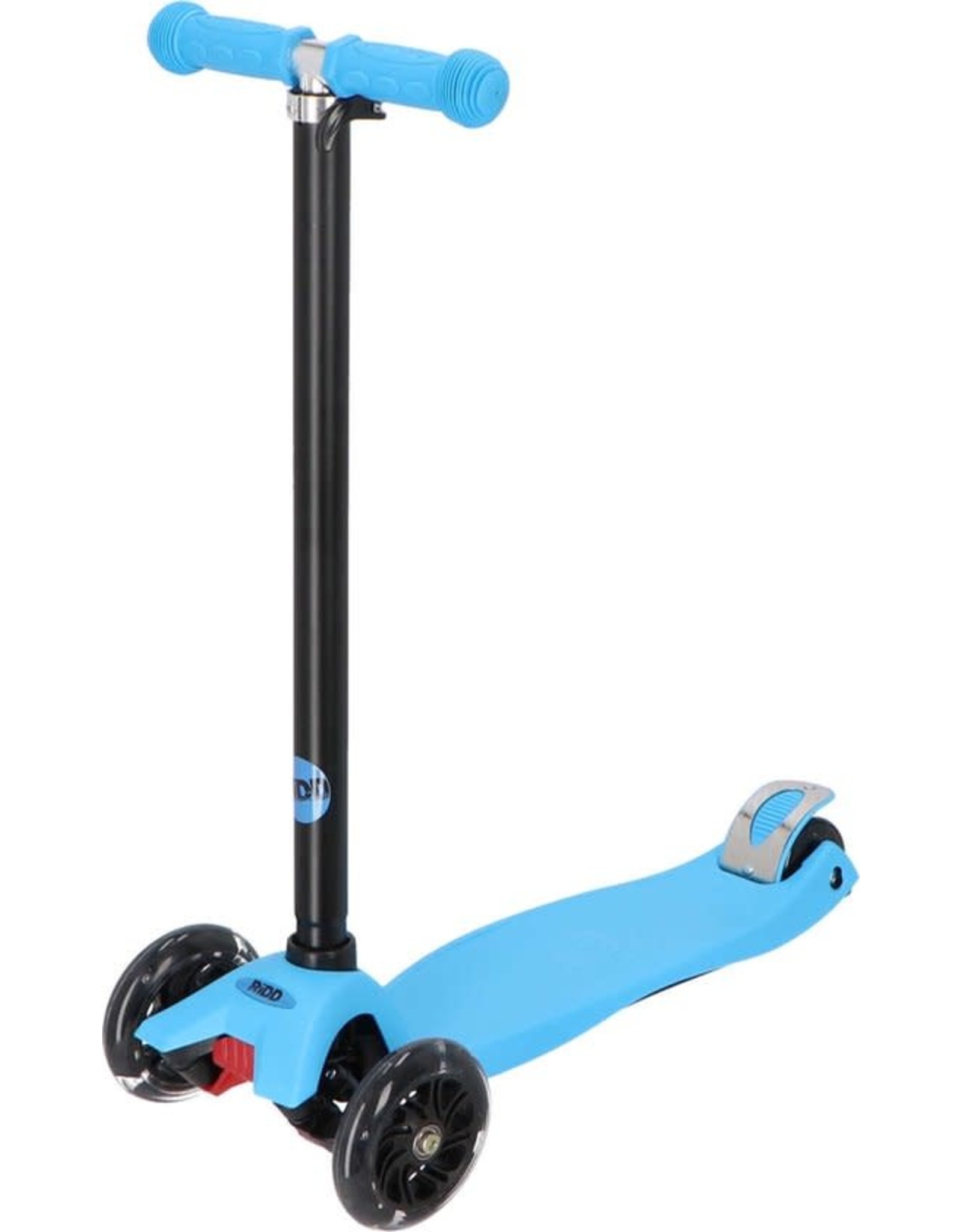 RIDD RiDD Kids Scooter - Stunt Scooter - Step - ABEC-7 - Vanaf 3 jaar - 2 Achterwielen met LED verlichting - RVS Rem - Blue - Blauw