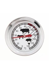 EXCELLENT HOUSEWARE Vleesthermometer rvs