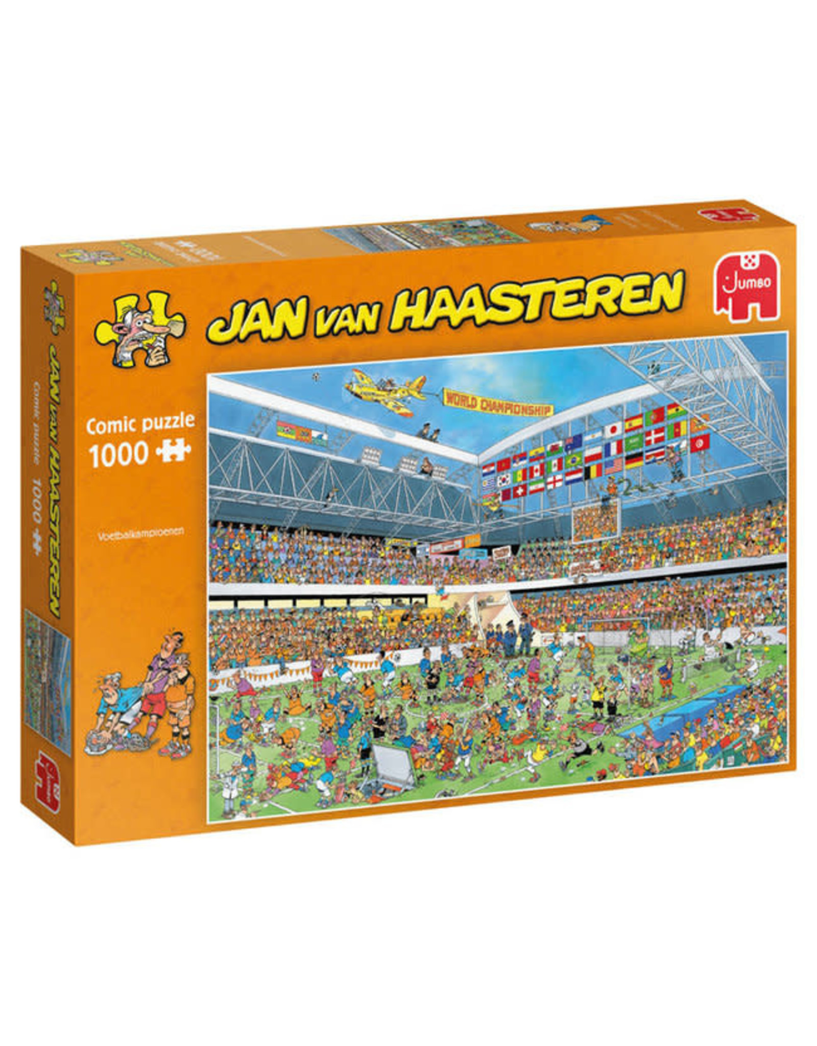 JUMBO Jumbo Jan van Haasteren puzzel WK Voetbal special - 1000 stukjes