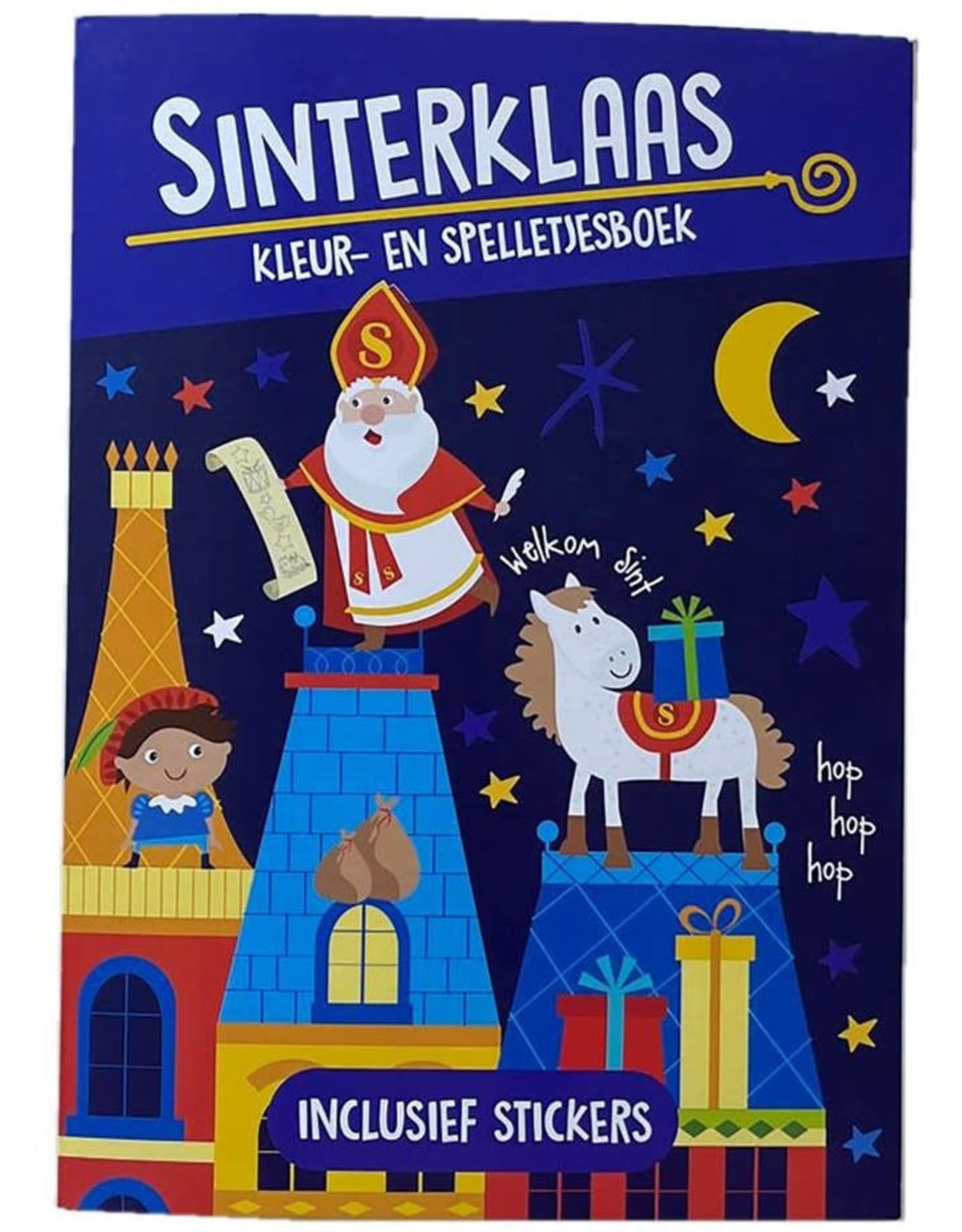 Sinterklaas Kleurboek en Spelletjesboek