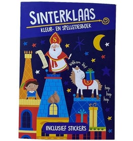 Sinterklaas Kleurboek en Spelletjesboek