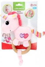 TOI TOYS LITTLE STARS Baby rammelaar bijtring Eenhoorn