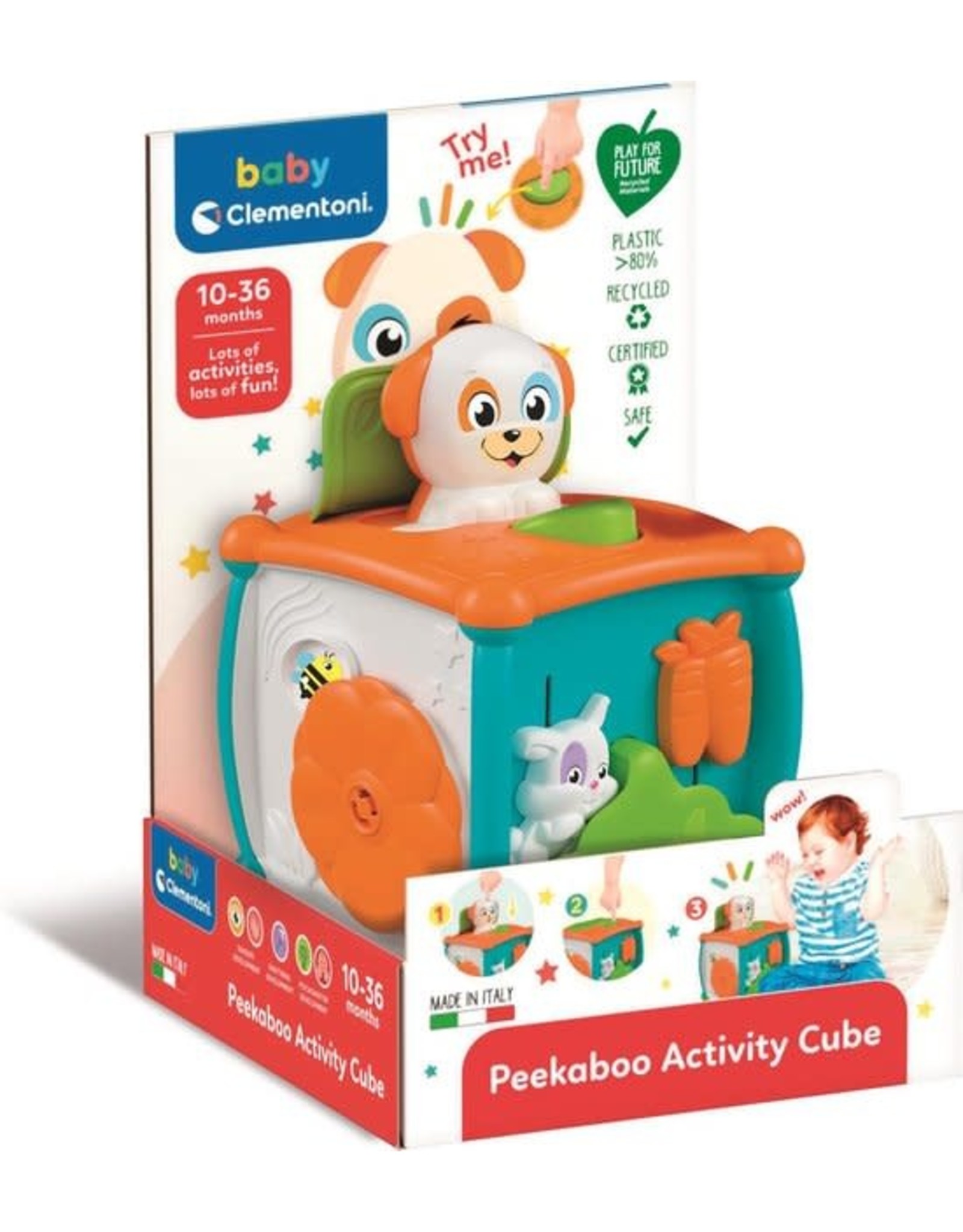 CLEMENTONI Clementoni Baby Activiteiten Cubus