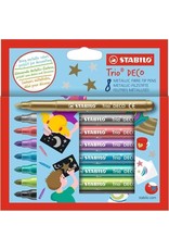 STABILO STABILO Trio Deco etui 8 stuks