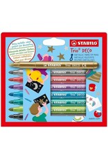 STABILO STABILO Trio Deco etui 8 stuks