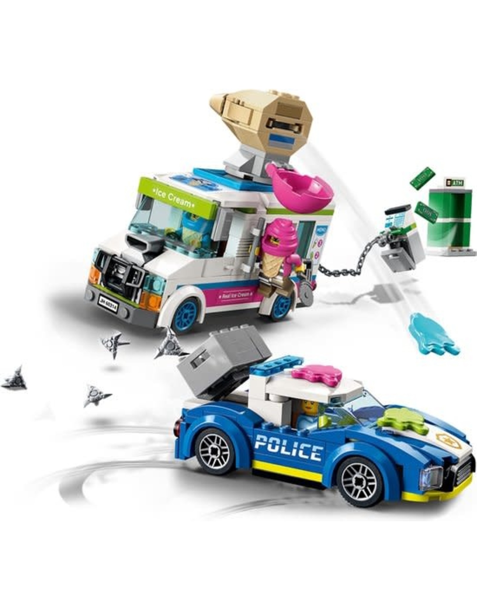 LEGO LEGO City IJswagen Politieachtervolging - 60314