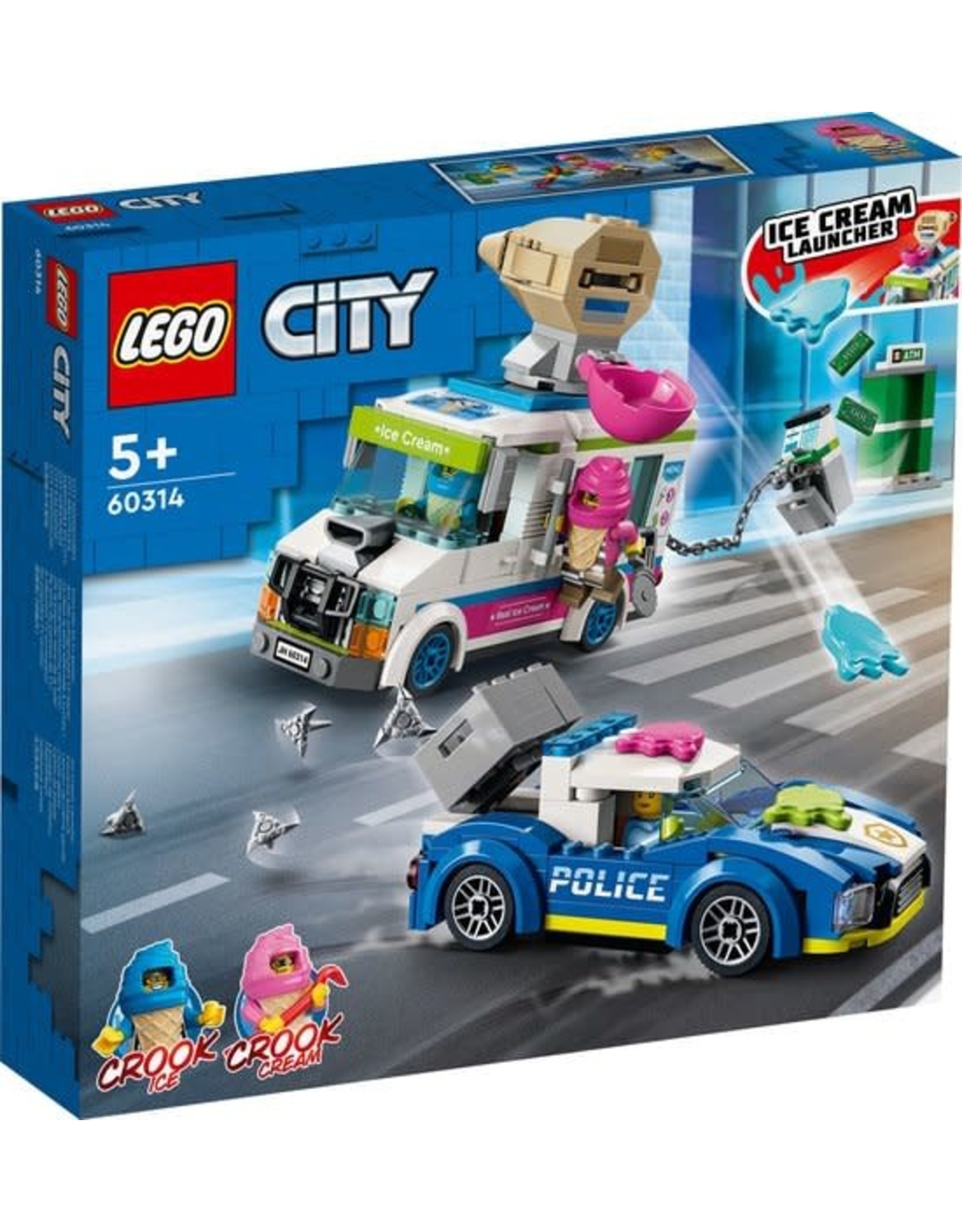 LEGO LEGO City IJswagen Politieachtervolging - 60314