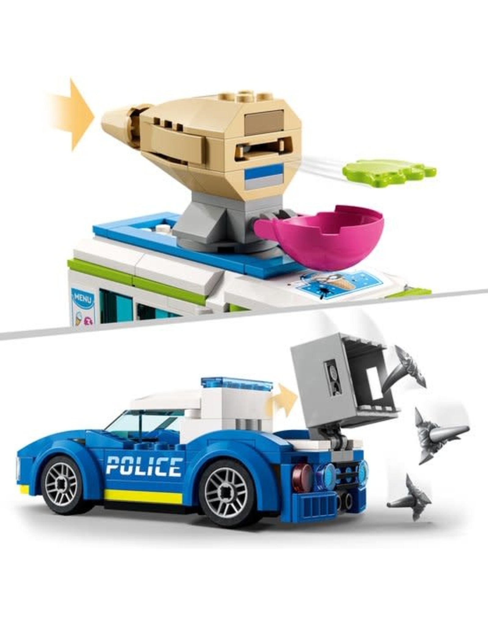 LEGO LEGO City IJswagen Politieachtervolging - 60314