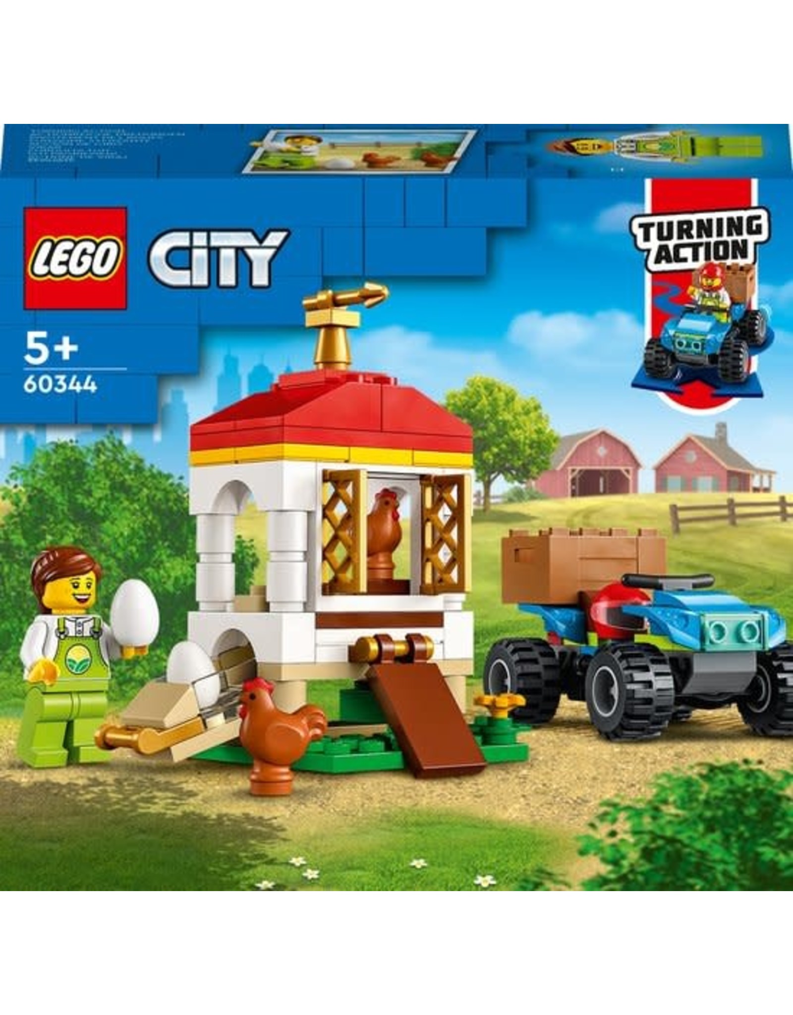 LEGO LEGO City Farm Kippenhok - 60344