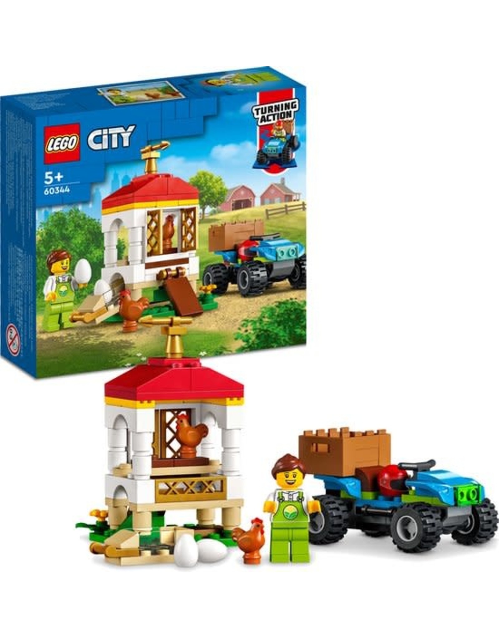 LEGO LEGO City Farm Kippenhok - 60344