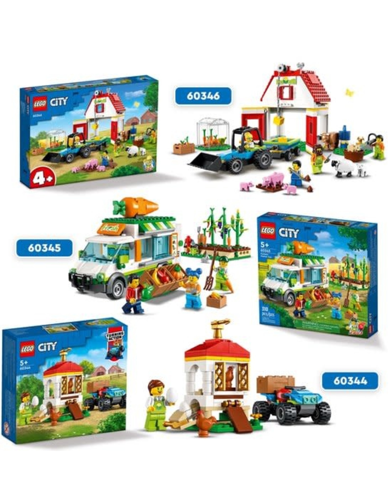 LEGO LEGO City Farm Kippenhok - 60344