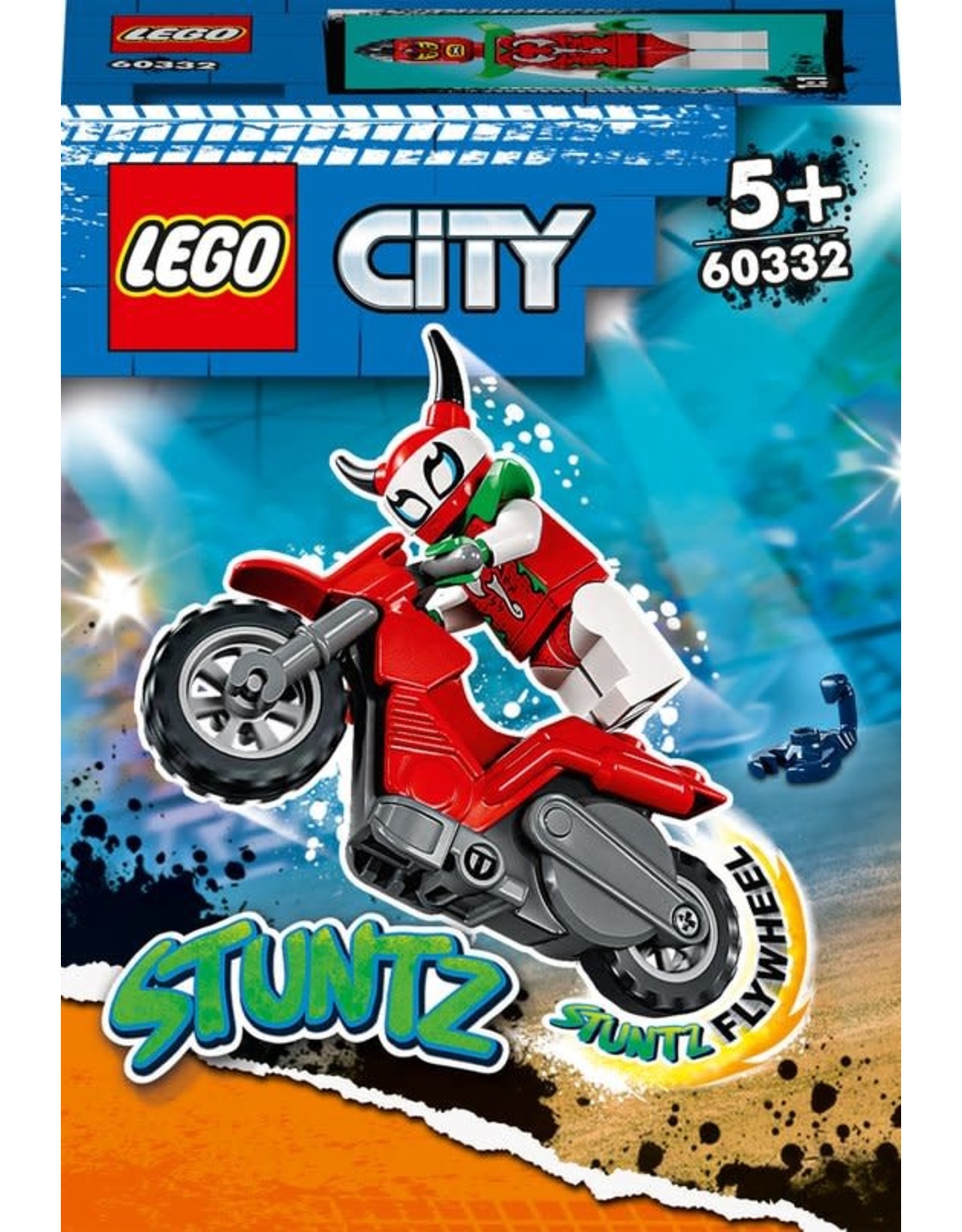 LEGO LEGO City Stuntz Roekeloze Scorpion stuntmotor - 60332