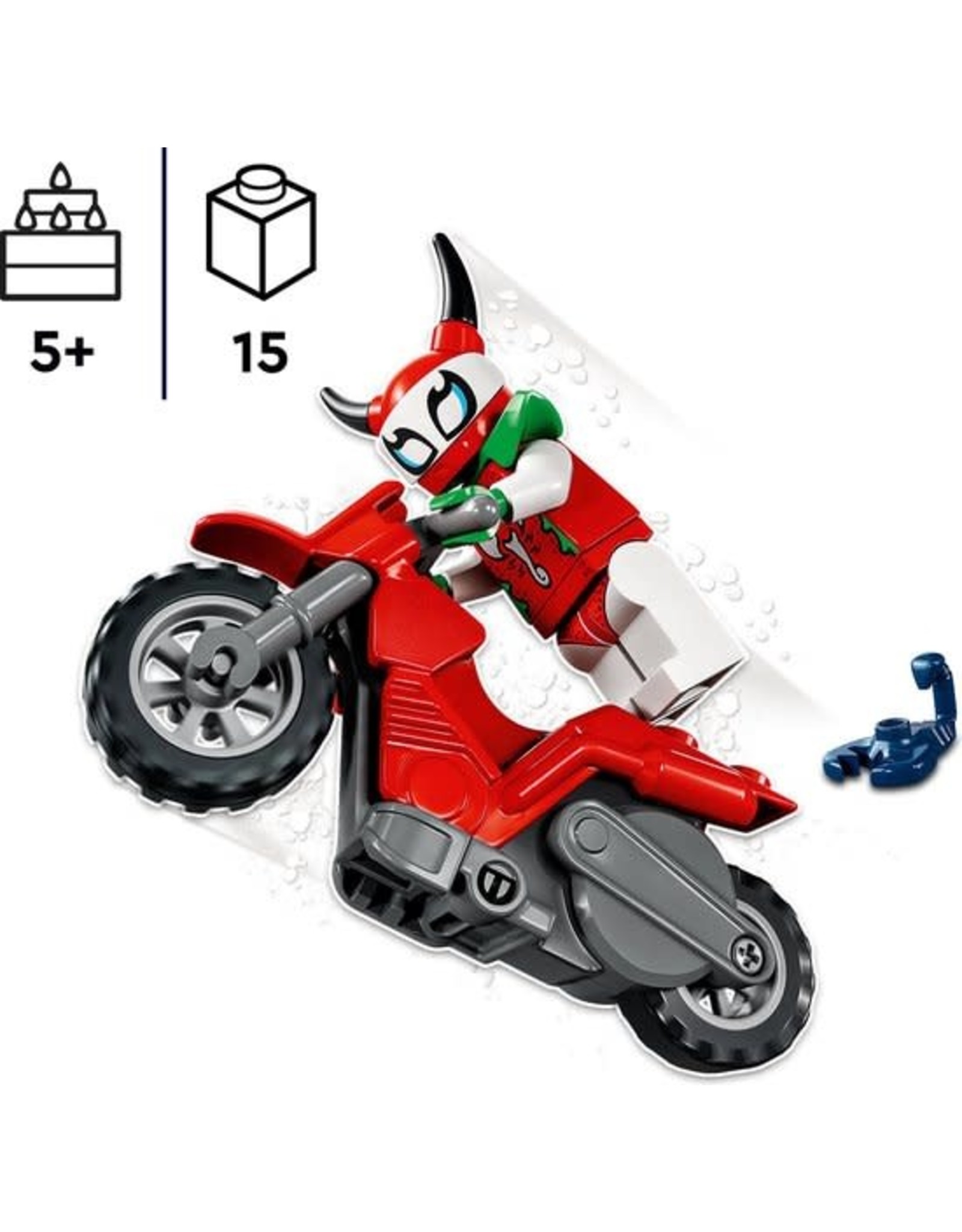 LEGO LEGO City Stuntz Roekeloze Scorpion stuntmotor - 60332