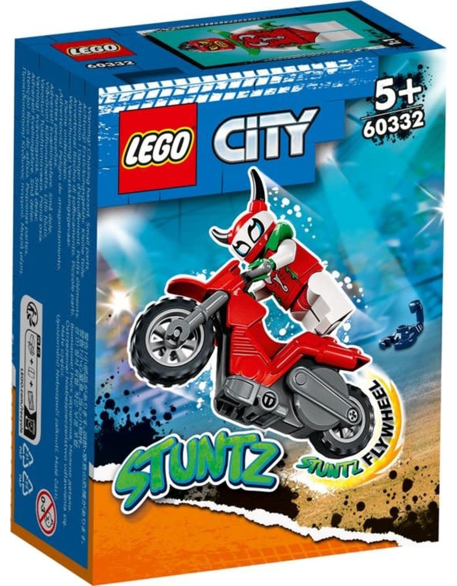 LEGO LEGO City Stuntz Roekeloze Scorpion stuntmotor - 60332