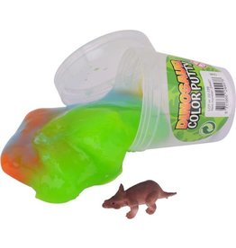 JOHNTOYS Color Putty met dino figuur assorti