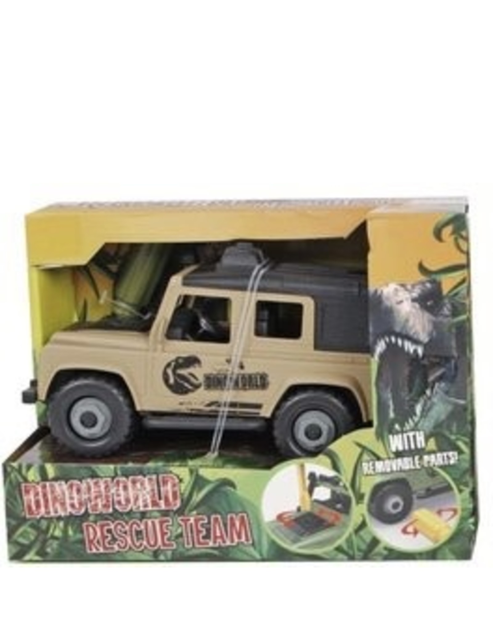 Dino World Dinoworld DIY 4x4 17cm (1 stuk) assorti