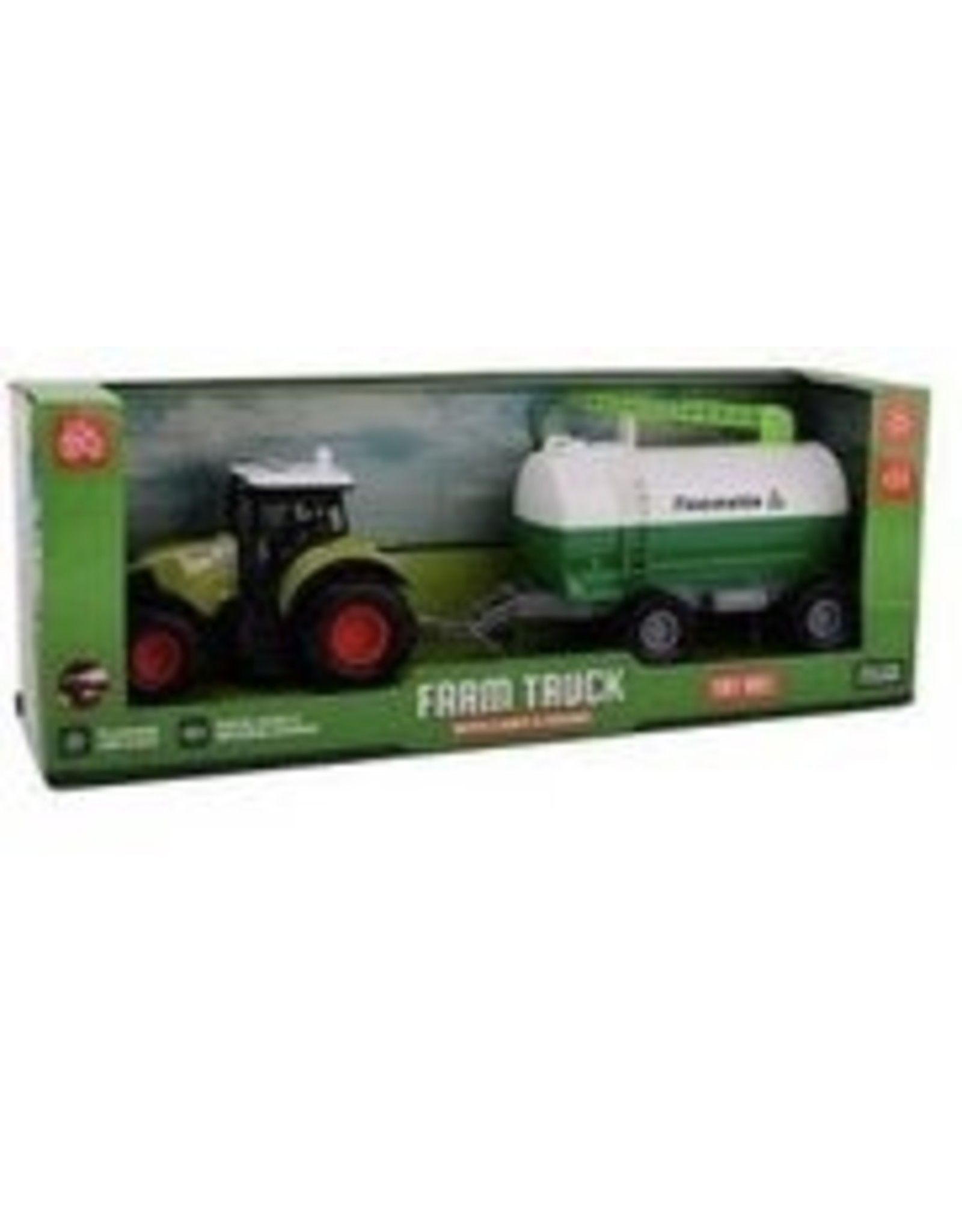 MERKLOOS Junior Farming tractor speelset Met Frictie, Licht En Geluid
