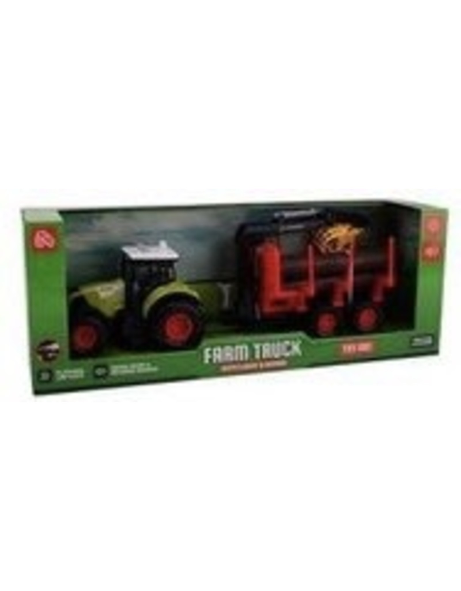 MERKLOOS Junior Farming tractor speelset Met Frictie, Licht En Geluid