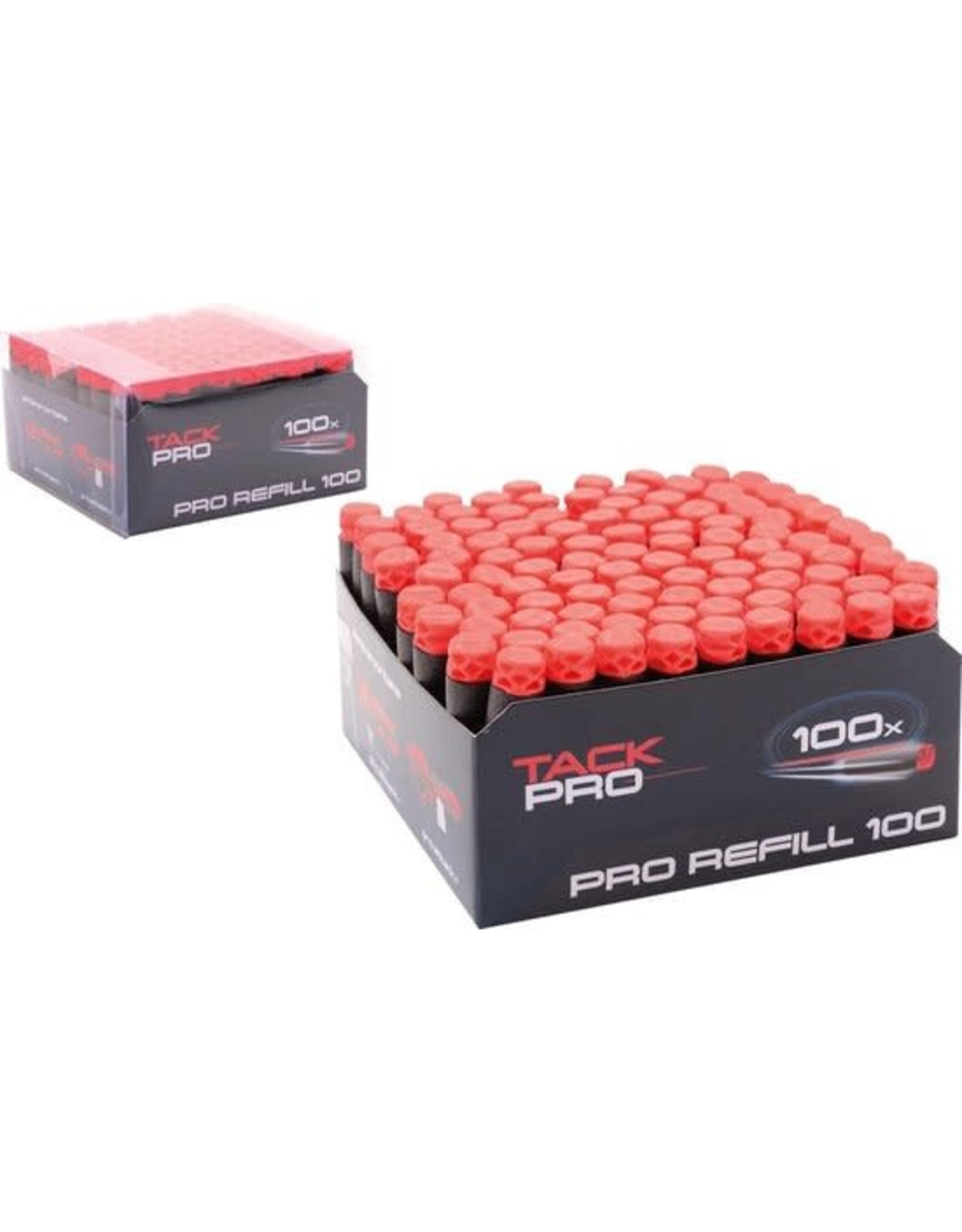 TACK PRO Tack Pro Navulset Pro Refill Foamdarts 6,5 Cm 100 Stuks