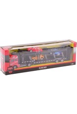 JOHNTOYS Super Cars Die-cast Autotransporter -Super Cars Die-cast Autotransporter met 3 auto's