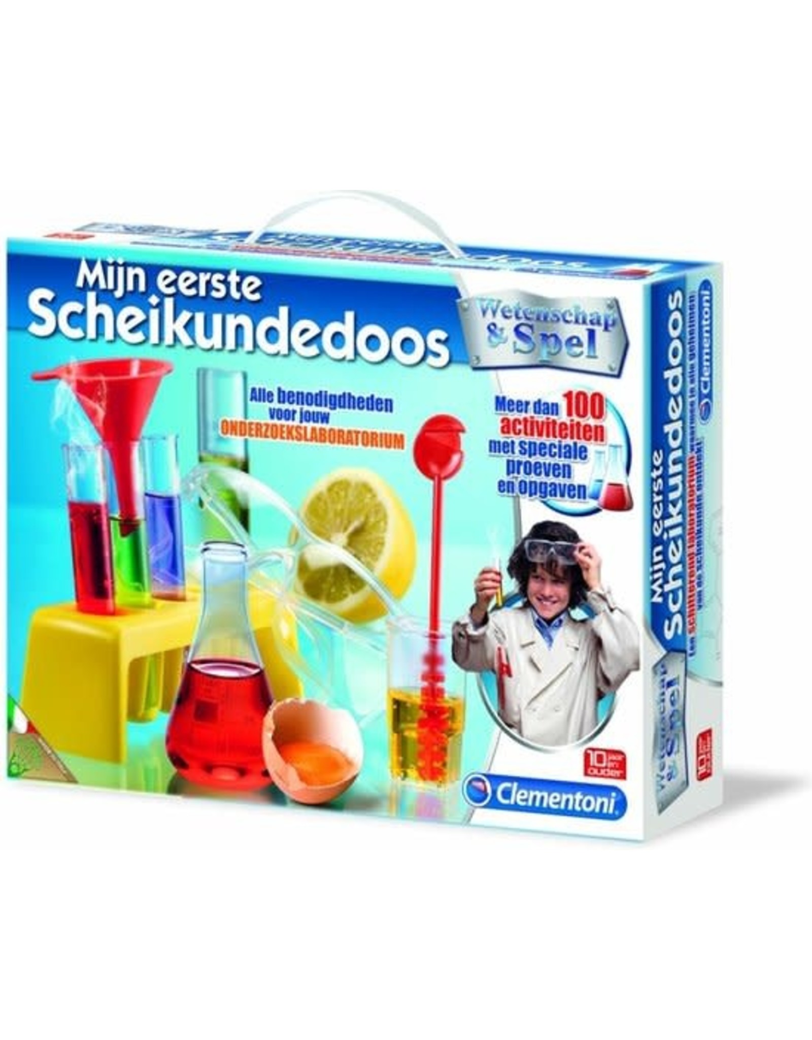 CLEMENTONI Wetenschap en Spel Mijn eerste scheikundedoos