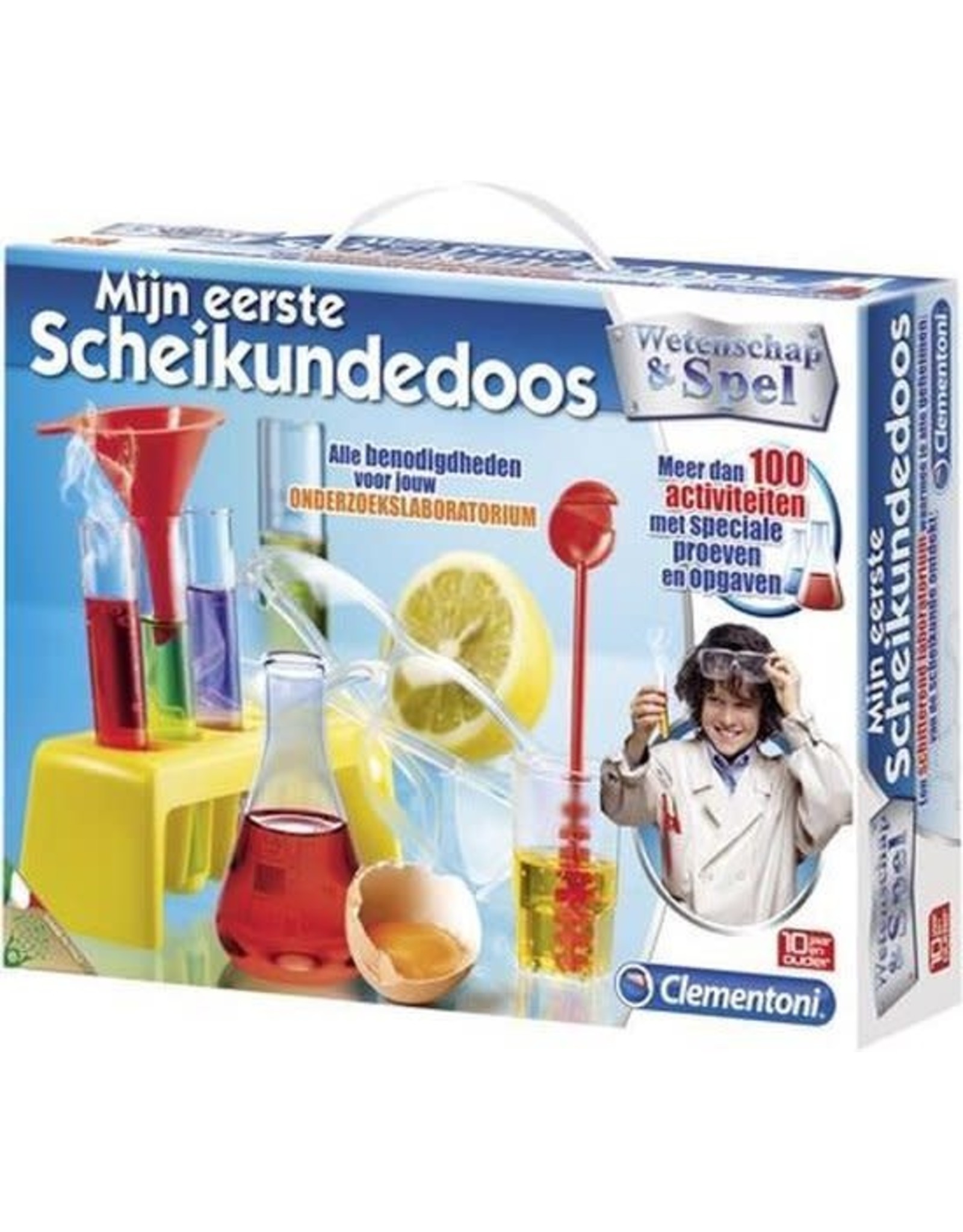 CLEMENTONI Wetenschap en Spel Mijn eerste scheikundedoos