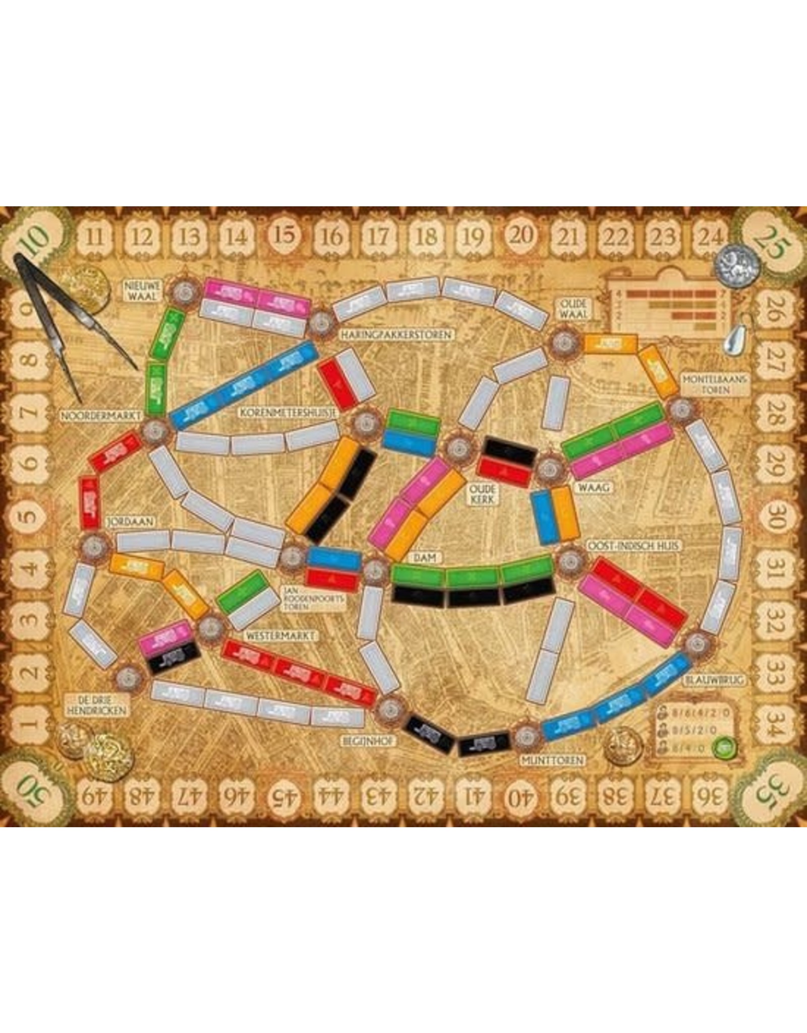 Days of Wonder Ticket to Ride Amsterdam - Bordspel